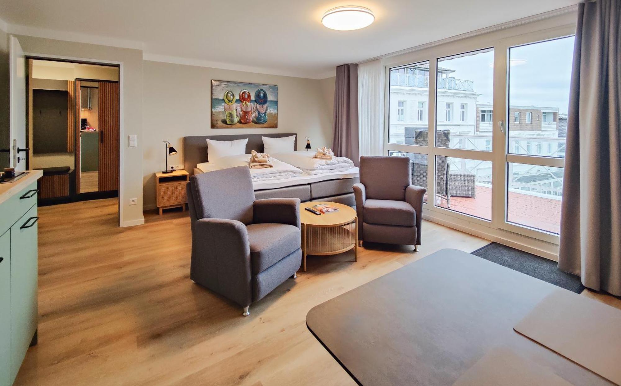 Die Kogge - Wohnung 16 Norderney Esterno foto