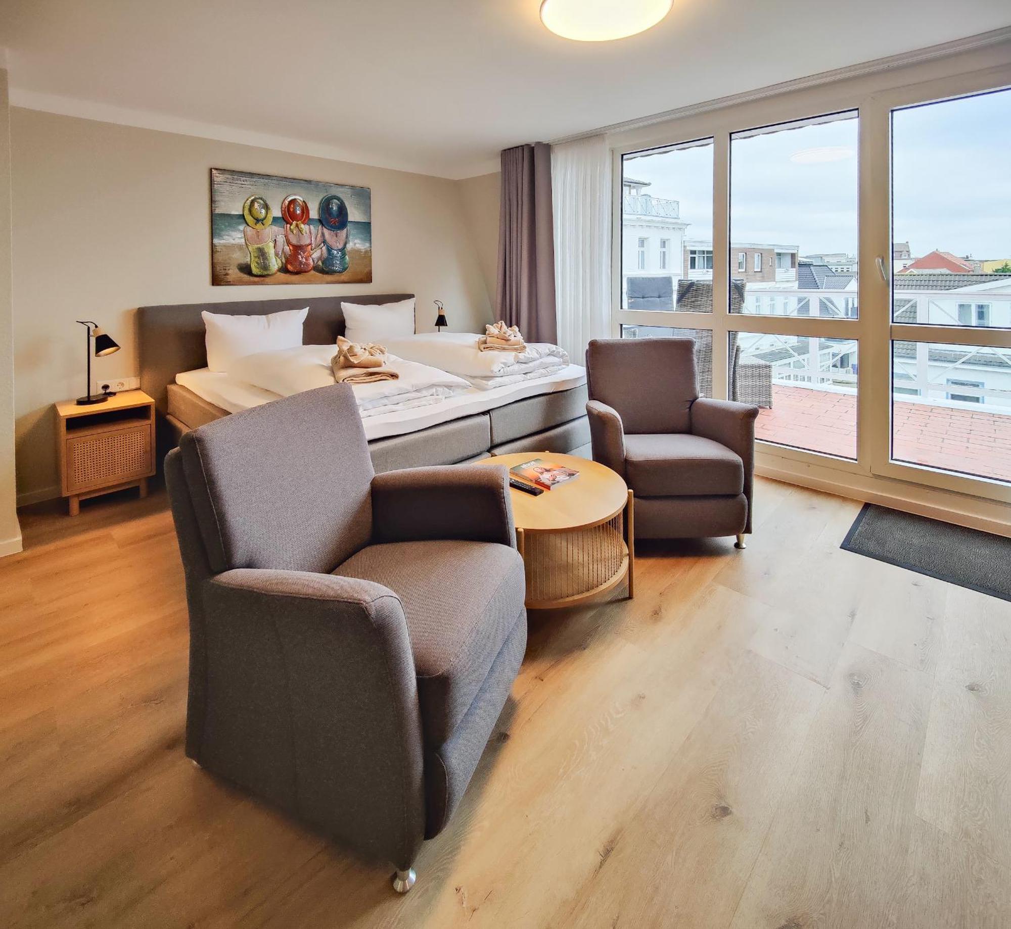 Die Kogge - Wohnung 16 Norderney Esterno foto